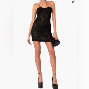 Corset Lace Strapless Mini Dress - Size XS - New with tags!